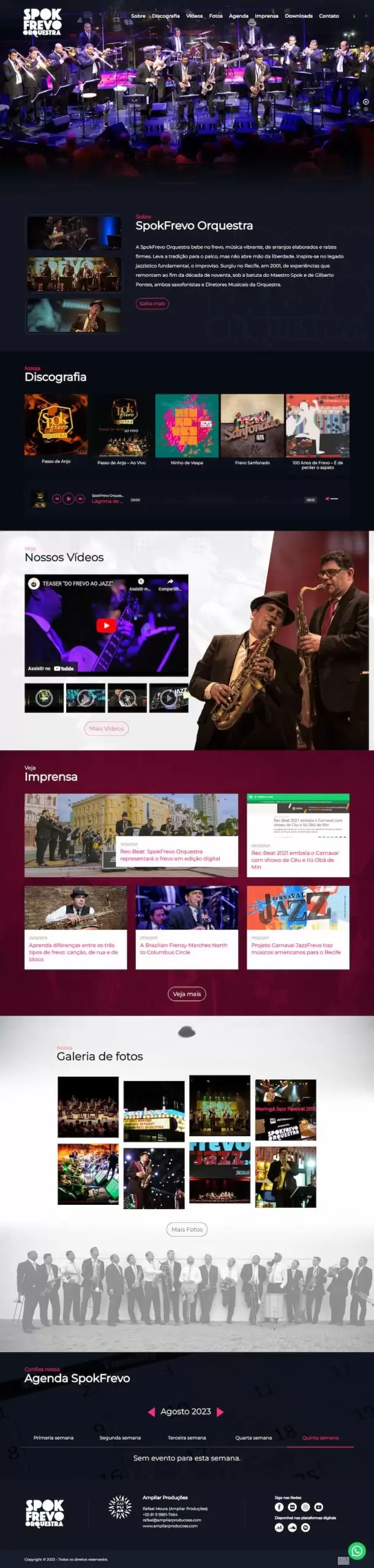 Imagem layout: SpokFrevo Orquestra