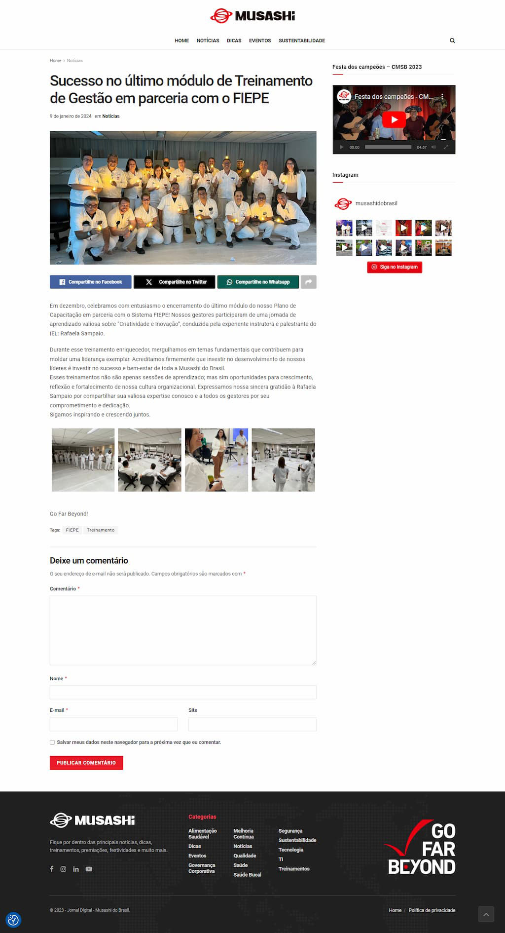 Imagem layout: Musashi do Brasil