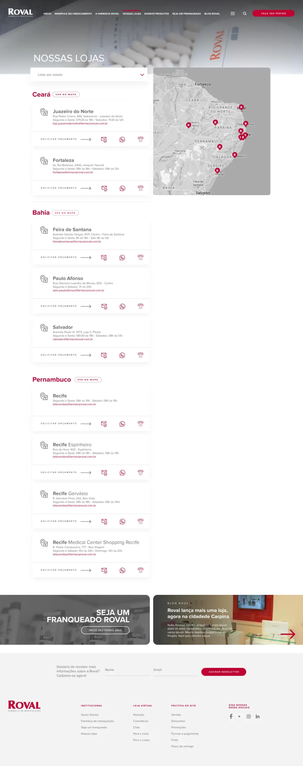 Imagem layout: Roval