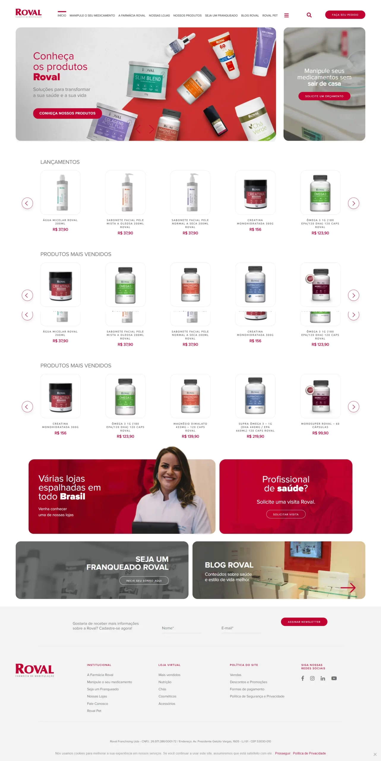 Imagem layout: Roval